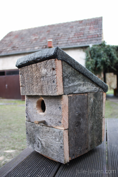 Vogelhaus aus Holz Vogelhaus aus Holz