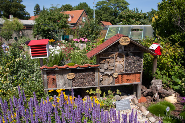 Insektenhotel in Kleingartenanlage in Havelberg Insektenhotel in Kleingartenanlage in Havelberg