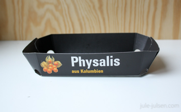 Obstschale aus Pappe Obstschale aus Pappe