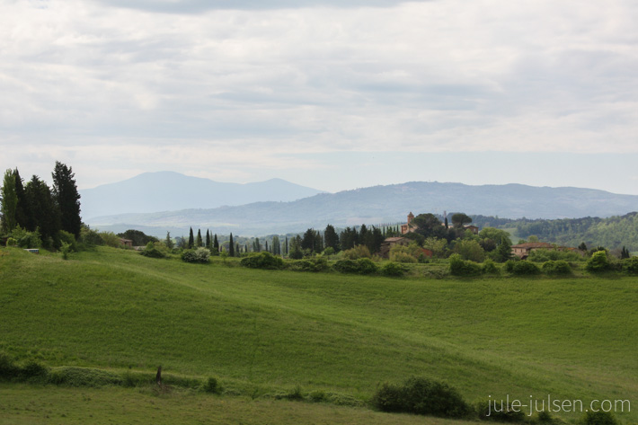 Unsere Unterkunft La Ripolina (bei Buenconvento)