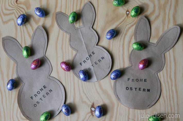 Osterhasentuete aus Papier Osterhasentuete aus Papier