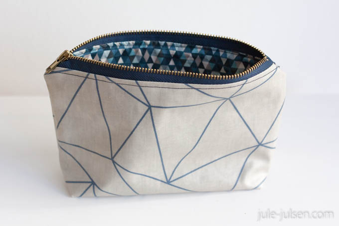 Innenansicht diy Kosmetiktasche Innenansicht diy Kosmetiktasche