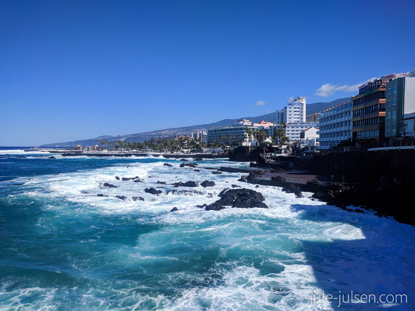 Blick auf Puerto de la Cruz Blick auf Puerto de la Cruz
